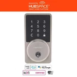 Defiant Square Satin Nickel Smart Electric Deadbolt- 1010 525 009. Fixed Price $49.91.