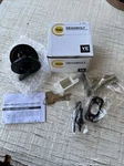 Yale YR82E Single Cylinder Deadbolt Keys Ye Series Latch Black New Sealed. Fixed Price $46.55.