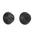 Defiant Aged Bronze Double Cylinder Deadbolt. Fixed Price $14.95.