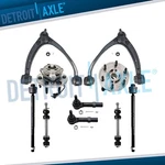 10PC 4WD Front Upper Control Arms Wheel Bearing Hubs For Silverado Sierra 1500. Fixed Price $234.71.