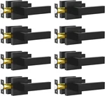 Razcc Passage Door Lever 8 Pack Matte Black Interior Handles. Fixed Price $169.92.