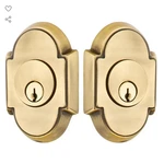Emtek 8366US7 #8 Style Double Cylinder Deadbolt, French Antique Finish. Fixed Price $95.00.
