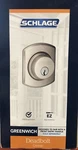 Schlage Custom B60N-GRW 619 Greenwich Single Cylinder Deadbolt. New. Fixed Price $34.95.