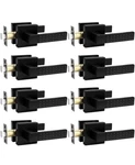 Probrico 8 Pack Flat Black Passage Door Lever Handles Hall Closet Keyless. Fixed Price $79.99.