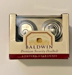 Baldwin Single Cylinder Satin Nickel Deadbolt 98231.150. Fixed Price $80.00.