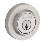 Baldwin DCCRD150 .6L.DS.CKY.KD Contemporary Round Double Cylinder Deadbolt, Sati. Fixed Price $110.62.