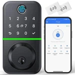 Smart Door Lock Deadbolt With Keypad: Keyless Entry - Fingerprint L.... Fixed Price $87.09.