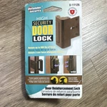 Defender Security U-11126 Door Reinforcer Metal Brown Easy To Install. Fixed Price $9.97.