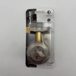 Kwikset 663 Deadbolt Lock Satin Nickel One Sided Thumbturn Security Series Door. Fixed Price $13.99.
