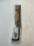 Qty 2 Nuvo Iron Cane Bolt Black Powder Coated Galvanized Steel 18"CBW. Fixed Price $22.49.