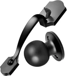 1 Pcs Front Door Handleset Entry Cove Knob Right Left Handed Matte Black. Fixed Price $54.00.