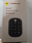 Yale Smart Lock With Touchscreen Deadbolt LM-YRD256-MQ1-0BP. Fixed Price $80.00.