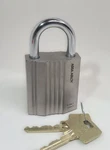 Assa Abloy High Security Padlock With Twin Combi Snowman Core - 2 Keys. Fixed Price $169.00.