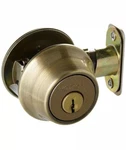 Kwikset 660-5 Deadbolt Bp Antique Brass Single Cylinder 96600-024. Fixed Price $16.98.