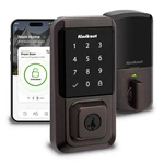 Kwikset Halo Wifi Smart Lock Keyless Entry Front Door Touchscreen Deadbolt. Fixed Price $105.57.