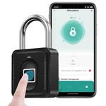 Fingerprint Padlock,aicase Bluetooth Thumbprint Lock,support Model 1, Black. Fixed Price $28.88.