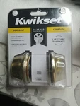 Kwikset Deadbolt Cerrojo W/lifetime Warranty New. Fixed Price $24.88.