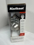 Kwikset Smartcode 264 Keyless Deadbolt Satin Nickel, Auto-lock New. Fixed Price $74.95.