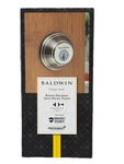 Single Cylinder Round Deadbolt Door Lock Baldwin Prestige Satin Nickel 93800-008. Fixed Price $29.99.