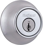Kwikset 1-CYL Deadbolt K3 Stn Chrom Bx. Fixed Price $9.01.