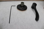 Kwikset Right-handed Half-dummy Door Lever Matte Black 94880-609. Fixed Price $8.33.