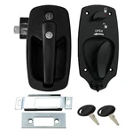 Ap Products Bauer Euro Black Entry Door Lock W Deadbolt. Fixed Price $86.58.