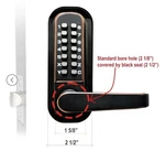 Jounjip Double Keyless Entry Door Lock Open Box Retail $114.00 Oil Rubbed Bronze. Fixed Price $39.00.