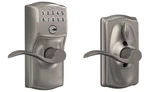 Schlage FE595 619 Camelot Keypad Entry With Flex-lock And Accent Lever. Fixed Price $65.00.