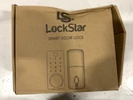 Lockstar Bluetooth/fingerprint/app Control/keypad Smart Door M#: S110BBL-F. Fixed Price $85.99.