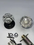 Emtek Old Town Clear Knob With Schlage Dummy Trim F170. Fixed Price $69.95.