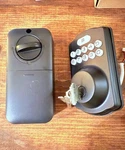 Veise KS01C Keypad Digital Deadbolt Lock Keyless Entry W/ Keys Matte Black. Fixed Price $31.00.