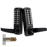 Casmer Upgrade Double Sided Keypad Door Lock With Adjustable Deadlatch 2-3/8'.... Fixed Price $116.00.