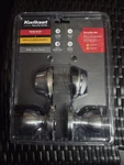 Kwikset Satin Chrome Single Cylinder Deadbolt Featuring Smartkey Security.. Fixed Price $29.00.