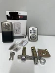 Kwikset Powerbolt 250 Satin Nickel Keypad Electronic Lock W/ Smartkey Technology. Fixed Price $32.99.