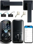 Veise VE07-L Fingerprint App Control Smart Locks With Heavy-duty Zinc Alloy Hand. Fixed Price $81.49.