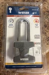 Weiser 9PGL0260-046 Kwikset Smartkey Padlock Long Shackle 90260-002. Fixed Price $57.17.