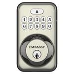 Embassy Door Lock Electronic Keyless Entry With Illuminated Keypad Security D.... Fixed Price $38.73.