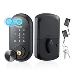 Vevor Fingerprint Door Lock Electronic Biometric Deadbolt Touchpad Matte Black. Fixed Price $50.90.