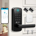 Smart Door Lock With Wifi Gateway, Keyless Entry Handle - Smar.... Fixed Price $89.99.
