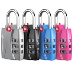 Fosmon Tsa Approved Locks For Luggage. Standard, 3 Digit Multi Color 4 Pack. Fixed Price $45.49.
