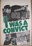 Was Convict ,barton Maclane ,beverly Roberts,clarence Kolb, Window Card. Fixed Price $39.99.