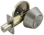 Design House 783589 Single Cylinder Deadbolt Reversible For Left - Nickel. Fixed Price $28.95.