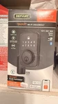 Defiant Square Matte Black Smart Wi-fi Deadbolt Powered By Hubspace. Fixed Price $40.00.