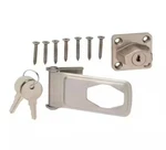 Everbilt 3-1/2 In. Stainless Steel Door Latch Safety Key Locking Gates Cabinets. Fixed Price $14.00.