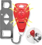 Securityman Portable Door With Alarm Hotel Locks For 1 Pack, Red. Fixed Price $14.61.