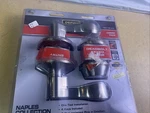 Defiant Naples Satin Nickel Combo Pack With Single Cylinder Deadbolt B45. Fixed Price $11.99.