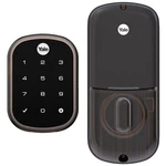 Smart Deadbolt Lock Keyless Entry Touchscreen Oil Rubbed Bronze Yale Assure Door. Fixed Price $369.99.