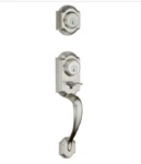 Kwikset Exterior Door Lock Handel 553MNH Lip 15 Smt 95530-021 Satin Nickel. Fixed Price $98.99.