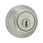 Kwikset 982S 15 Rcal Rcs Ul Single Cylinder Deadbolt, Satin Nickel. Fixed Price $23.99.
