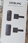 Desloc B200 Smart Deadbolt Door Lock Fingerprint Keypad App Compatible Black. Fixed Price $25.00.
